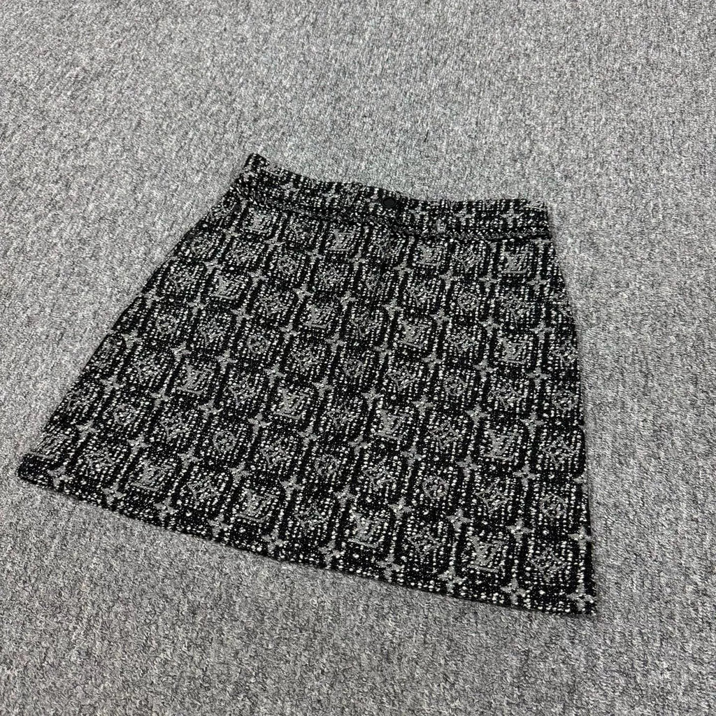 Louis Vuitton Wool Midi Skirt