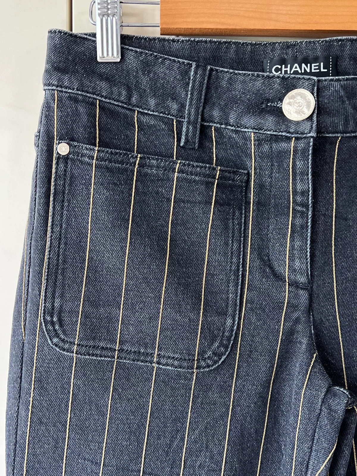 Chanel Black Jeans