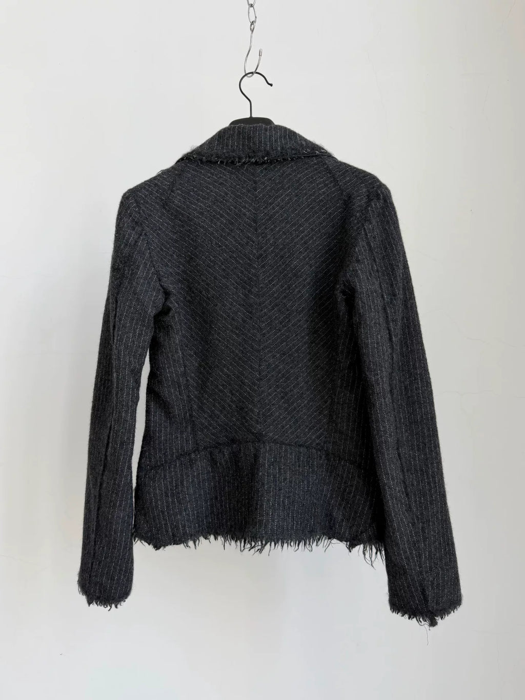 Junya Watanabe 2003 Runway Wool Flannel Butterfly Jacket Top