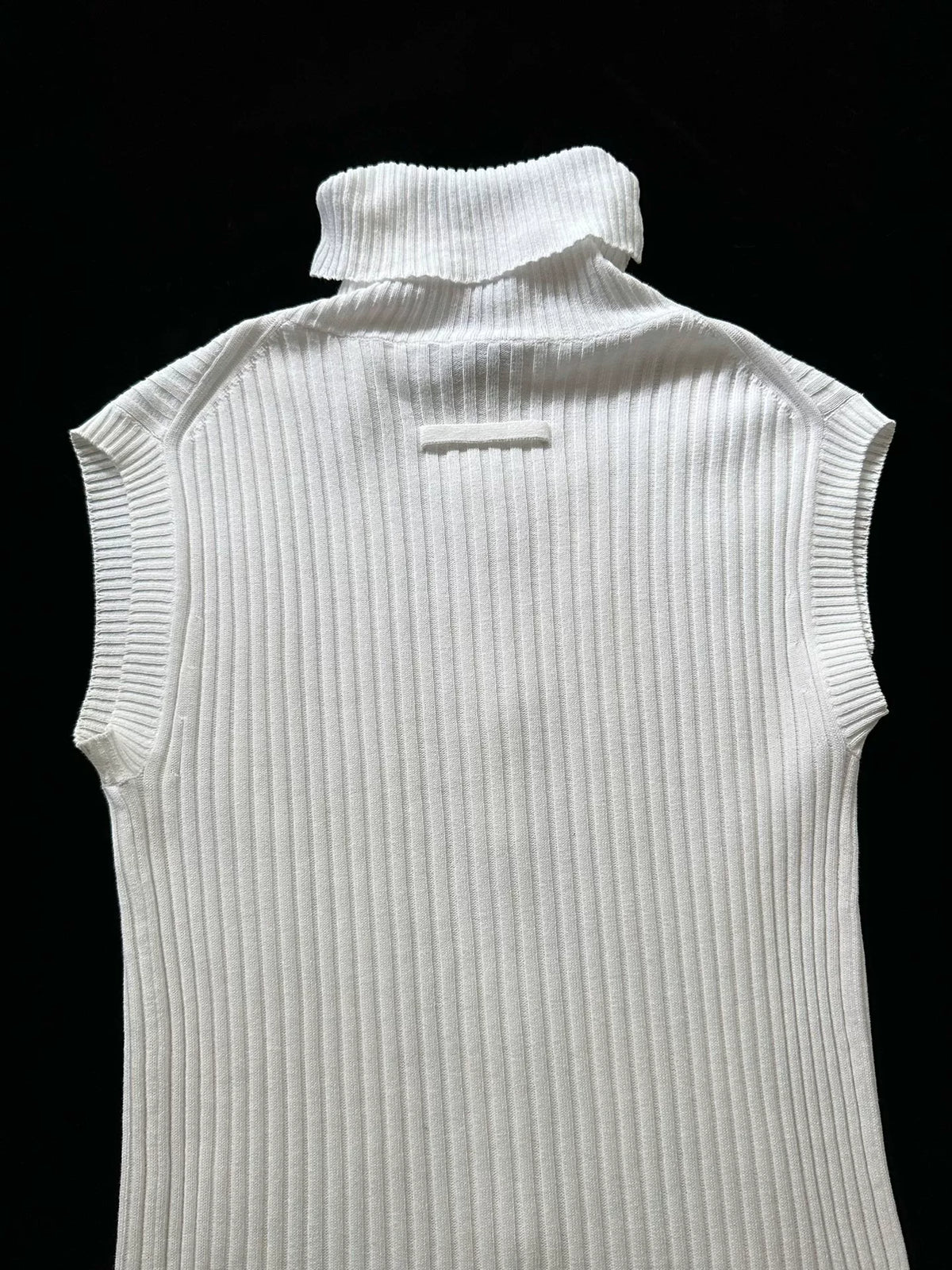 Jean Paul Gaultier Vintage Cut Lace Knit Vest