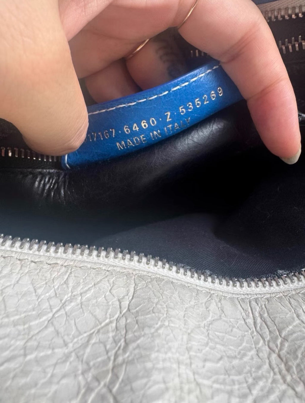 Givenchy Star Strap Tyson Blue White Leather Sneakers