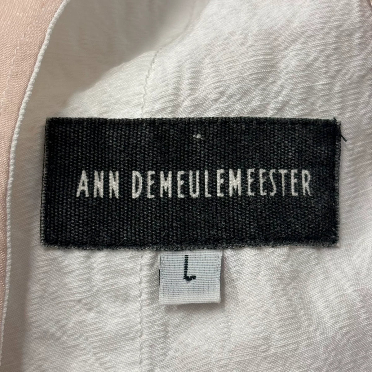 Ann Demeulemeester｜Ann's own era bubble chiffon patchwork suit