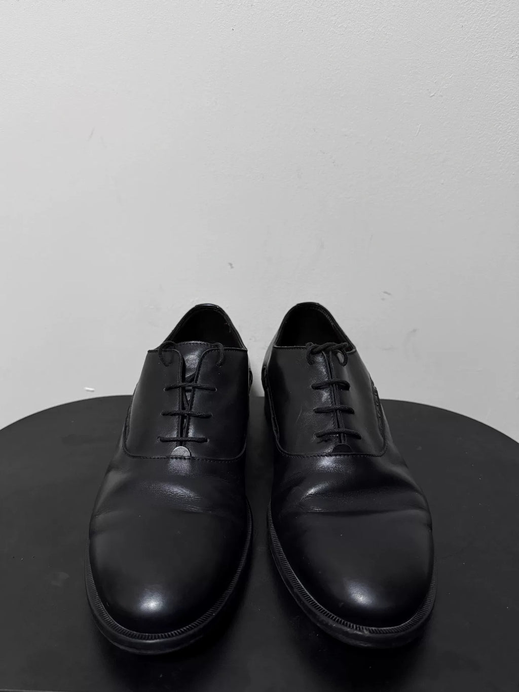 Bottega Veneta By Tomas Maier Leather Woven Derby Shoes