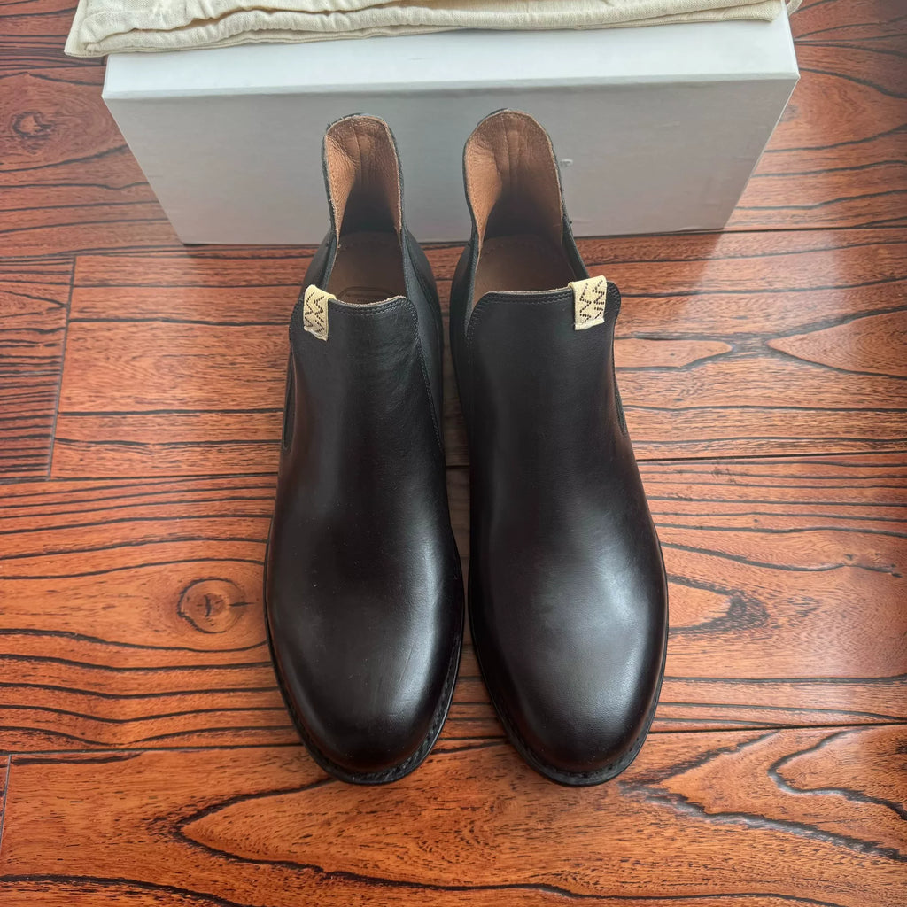 Visvim 24aw Gornergrat mid-folk Chelsea boots
