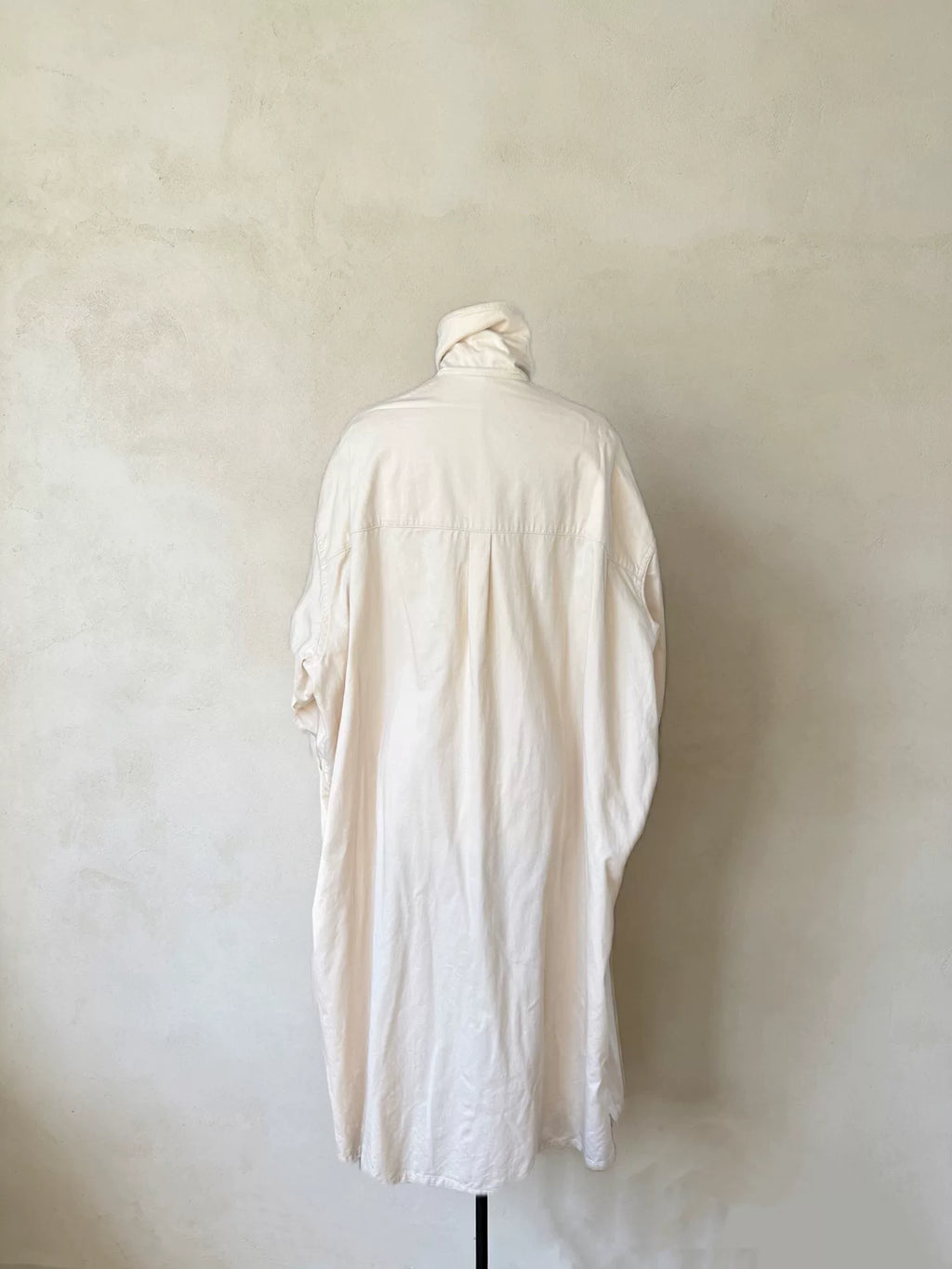 Yohjiyamamoto Y's Yohji Yohji Yamamoto Yamamoto Turtleneck Cotton Coat