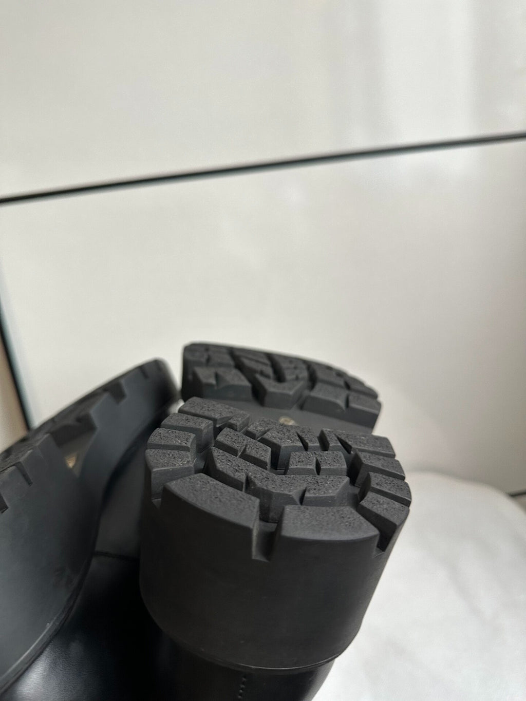 Balenciaga Black Platform Derby Shoes
