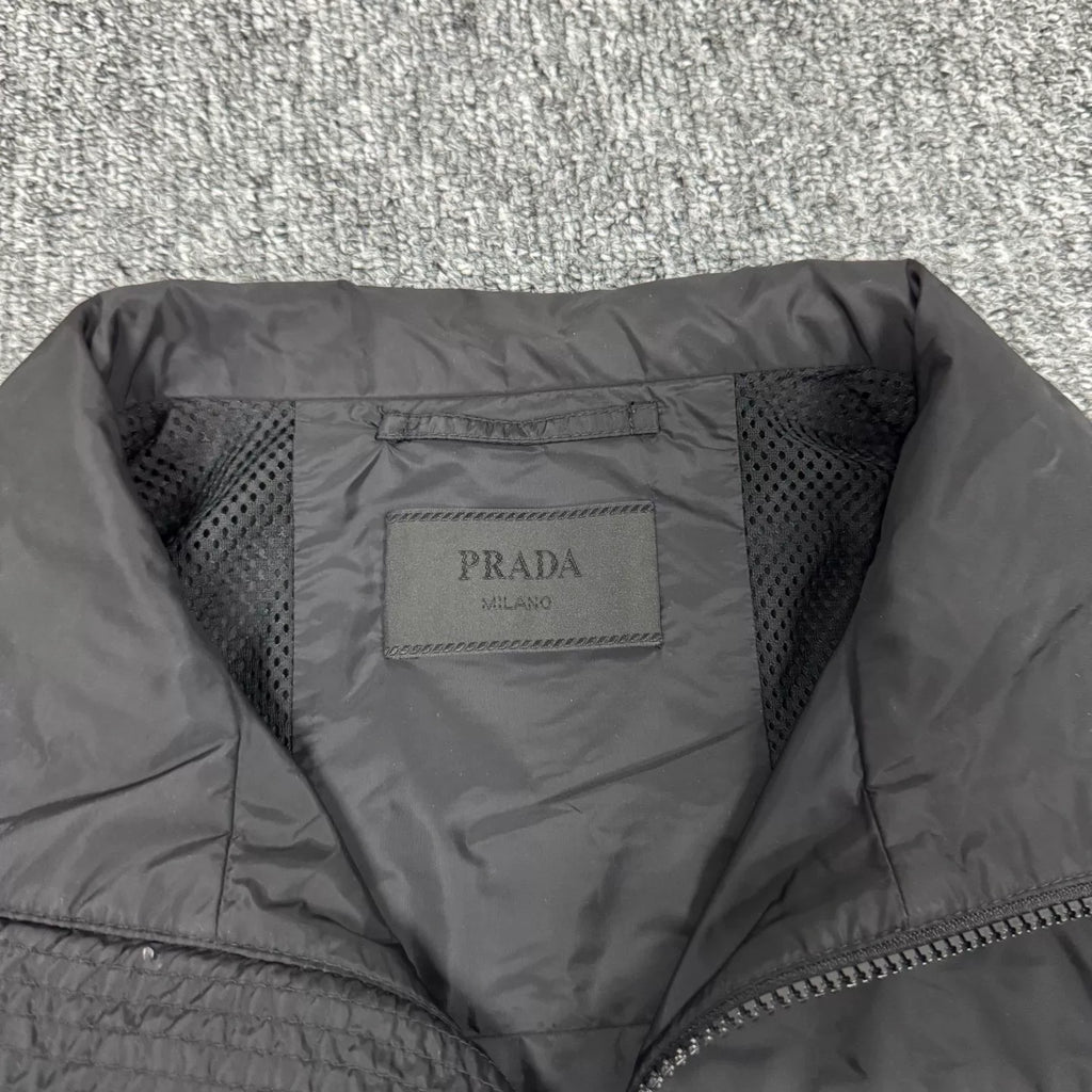 Prada Triangle Logo Nylon Jacket