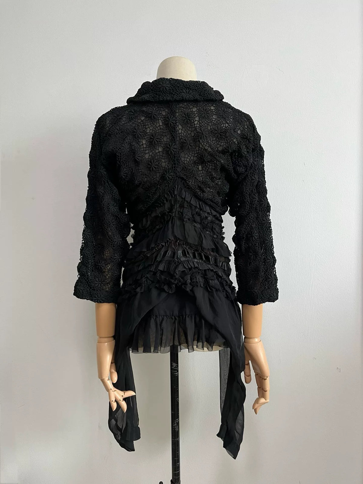 Comme des Garçons Rei Kawakubo 2005 AW Ghost Bride Black Top