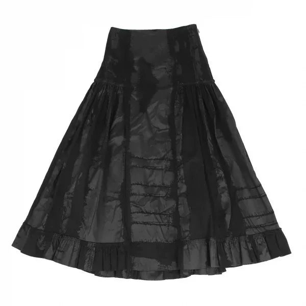 Jean Paul Gaultier Vintage Black Pattern Skirt