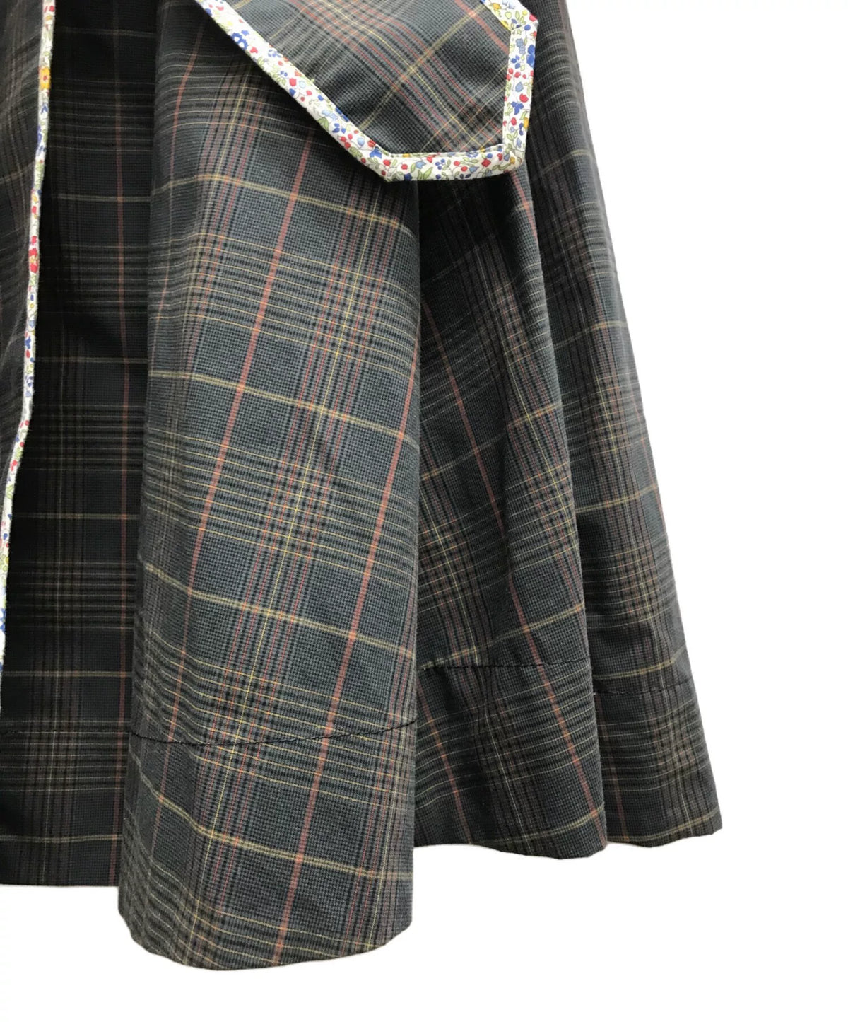 Vivienne Westwood Plaid Tied Coat