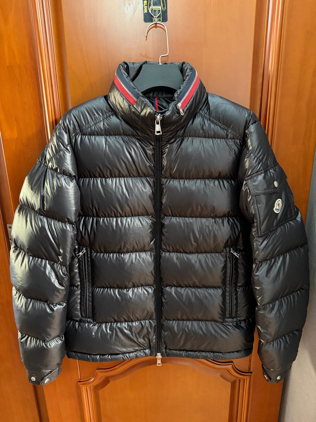 Moncler Bourne Black Down Jacket