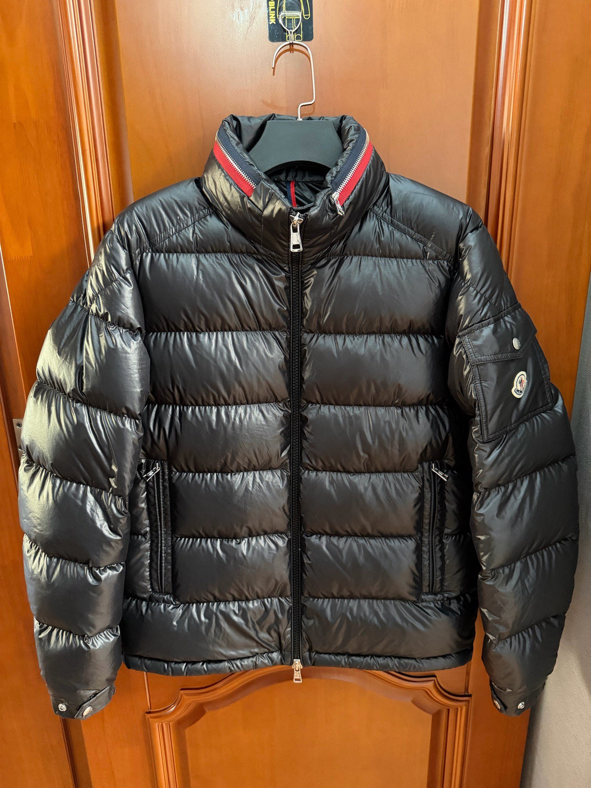 Moncler Bourne Black Down Jacket
