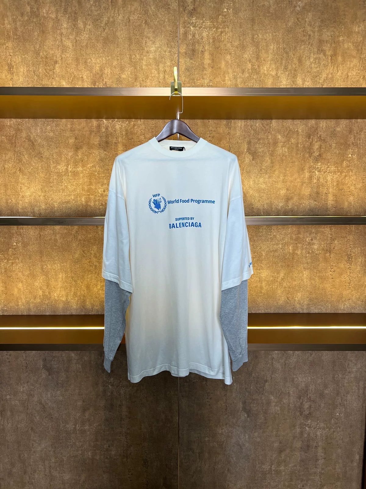 Balenciaga Fake Two‑Piece Top