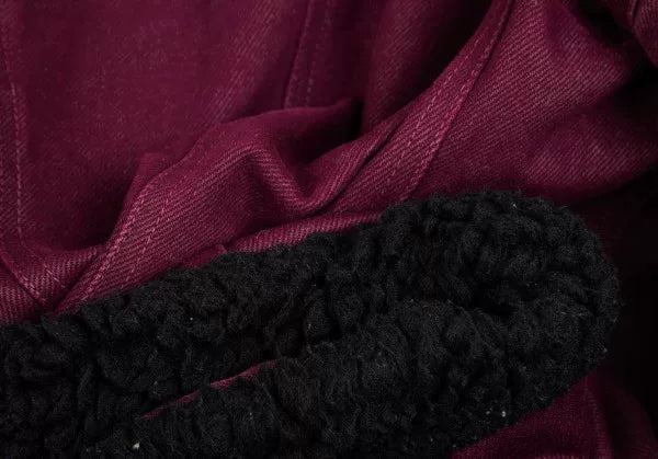 Jean Paul Gaultier Burgundy Padded Jacket