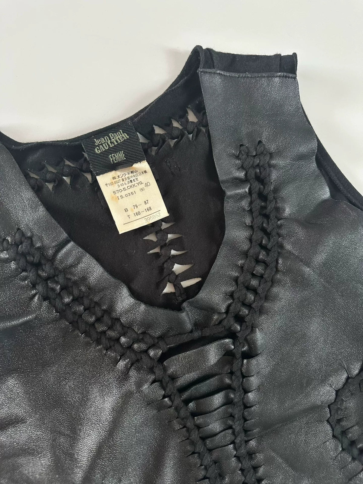 Jean Paul Gaultier Gaultier 2001 Runway Vest