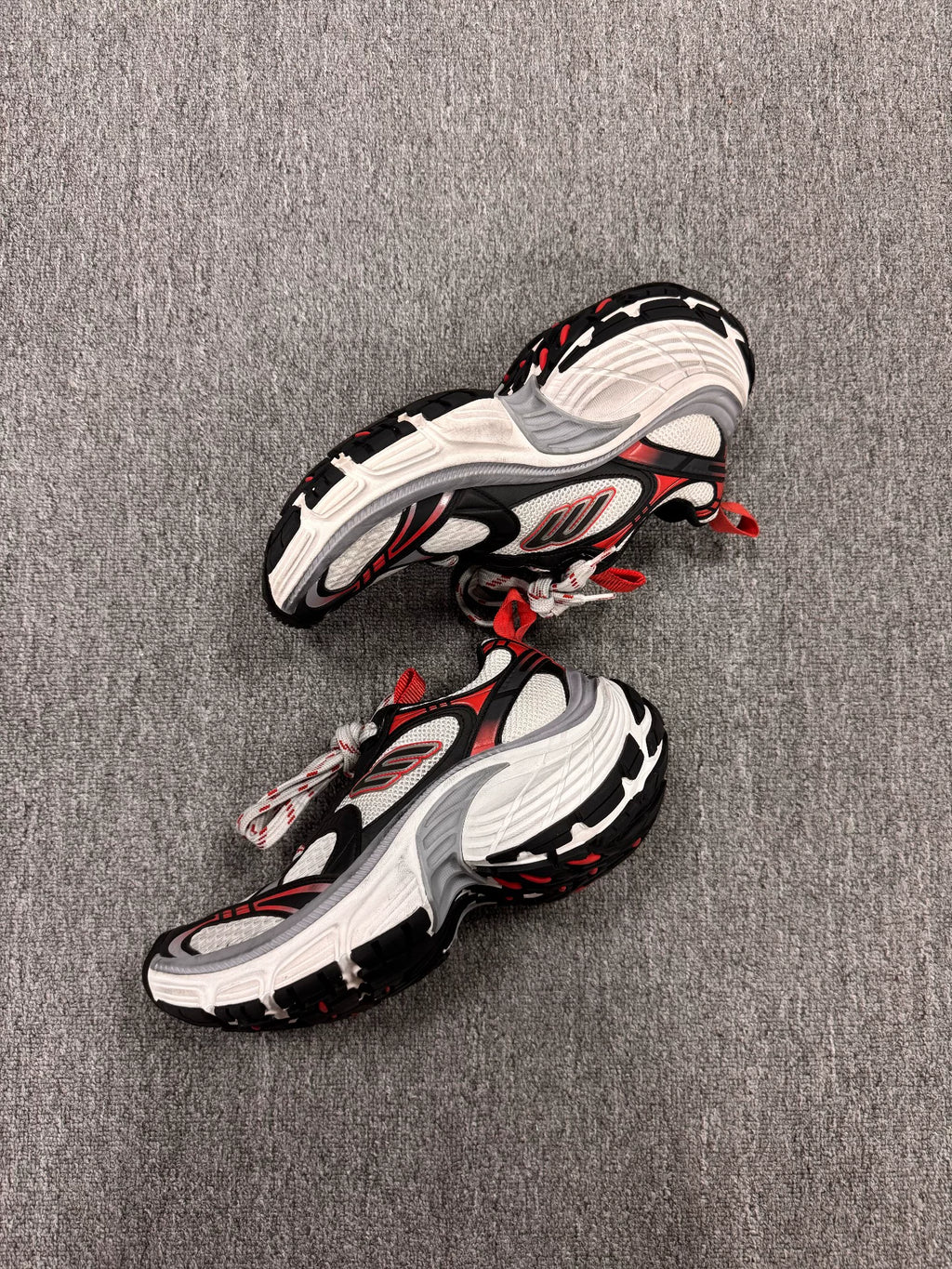 Balenciaga 10XL Black White Red Sneakers