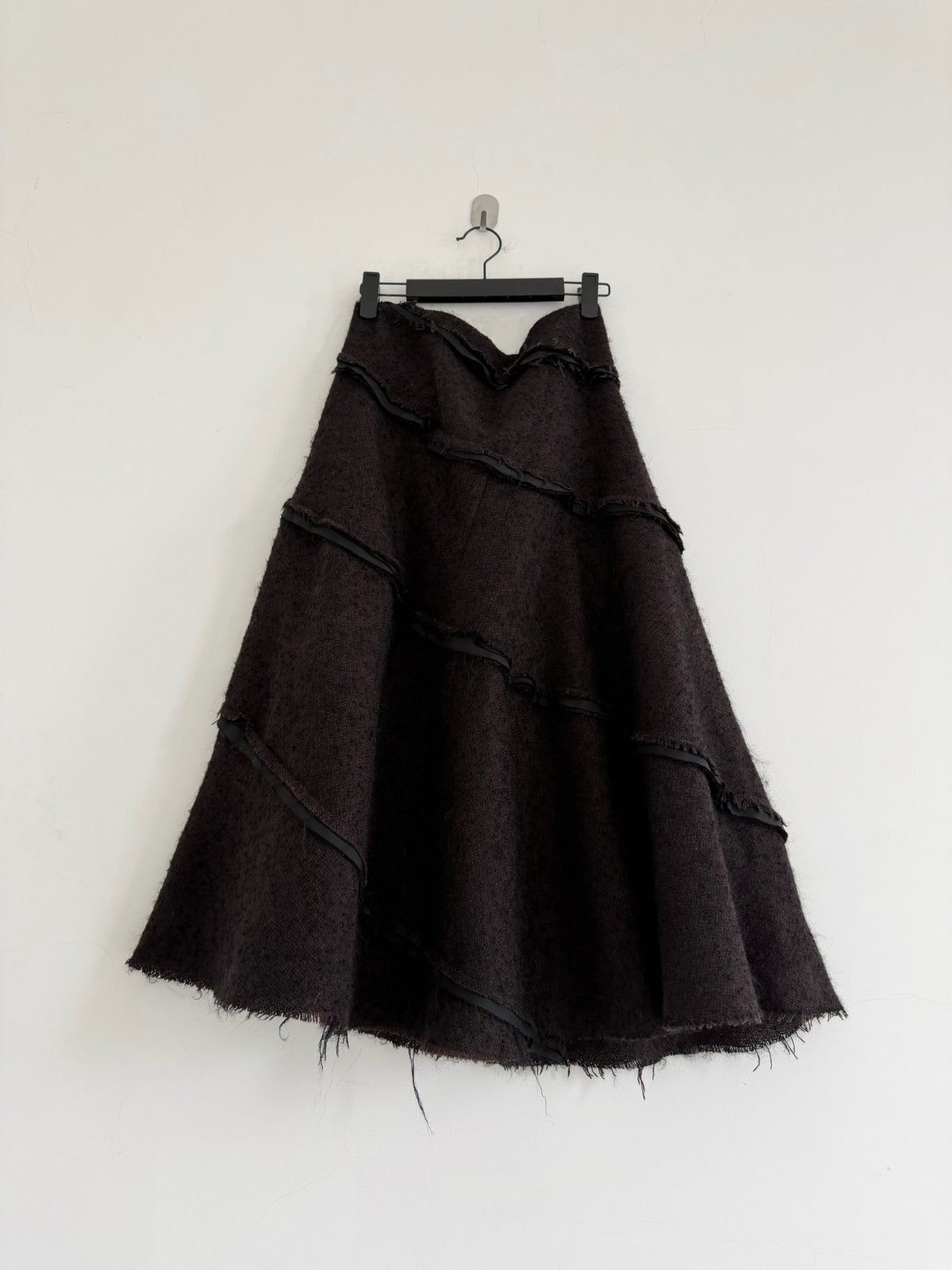 Junya Watanabe 2002 Frayed Cut Umbrella Skirt
