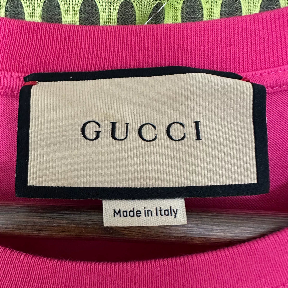 Gucci Clark Gable Crew Neck Short Sleeve T-Shirt