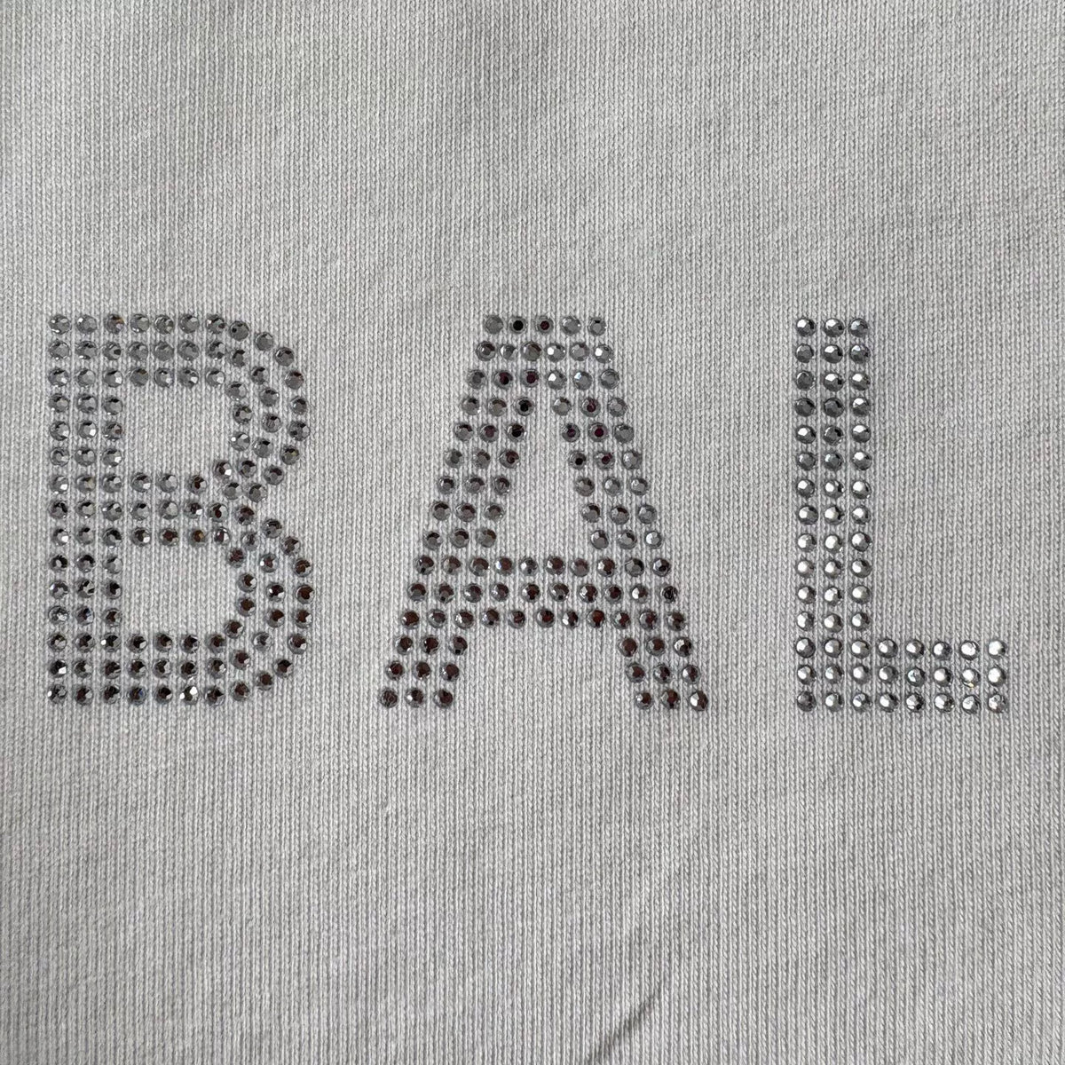 Balenciaga Washed Vintage Rhinestone T-Shirt