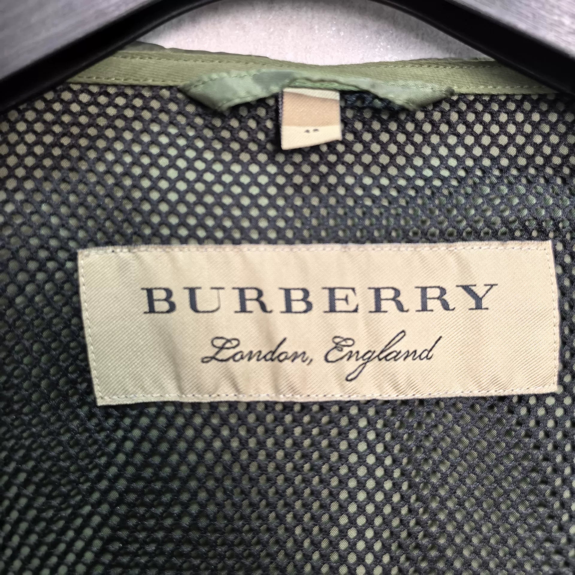 Burberry Army Green Trench Coat - Devines