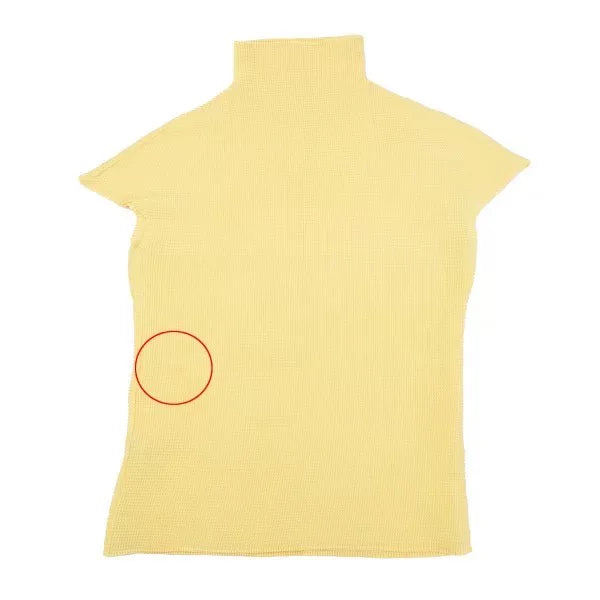 Issey Miyake Vintage Yellow Pleated Top