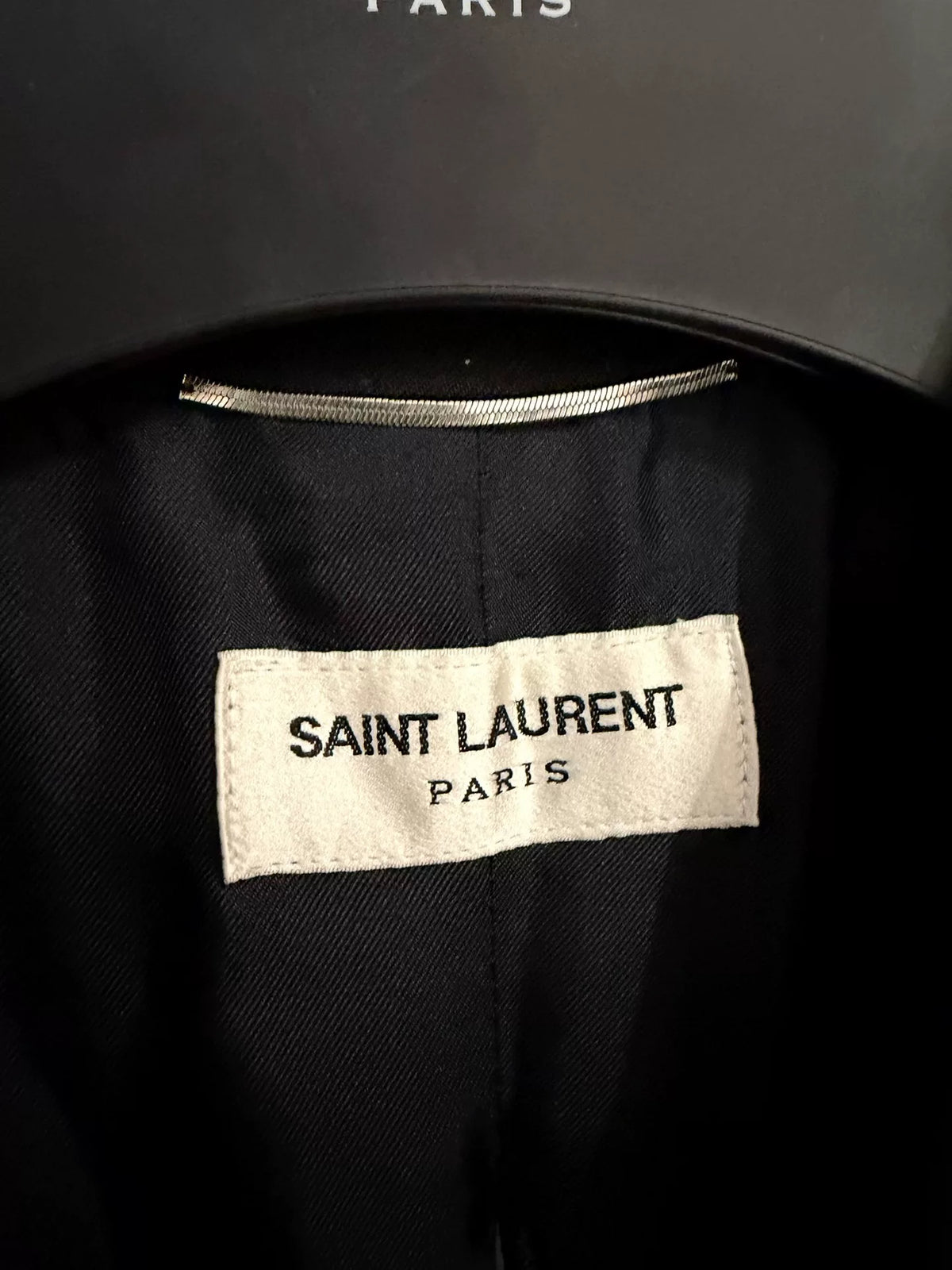 Saint Laurent SS14 Chain Back Blazer by Hedi Slimane