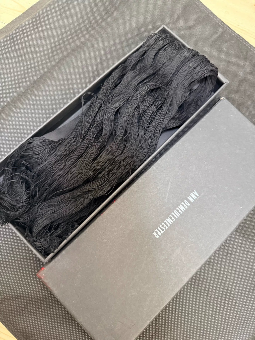 Ann Demeulemeester 08SS Men Fringe Scarf