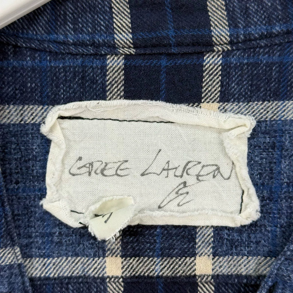 Greg Lauren GL Patchwork Distressed Long-Sleeve Shirt