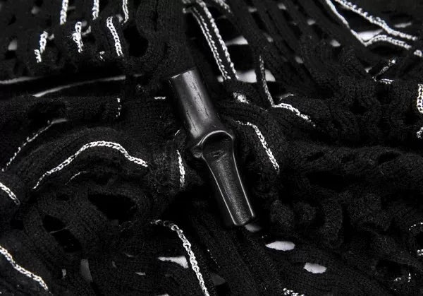 Issey Miyake Vintage Black Pleated Top