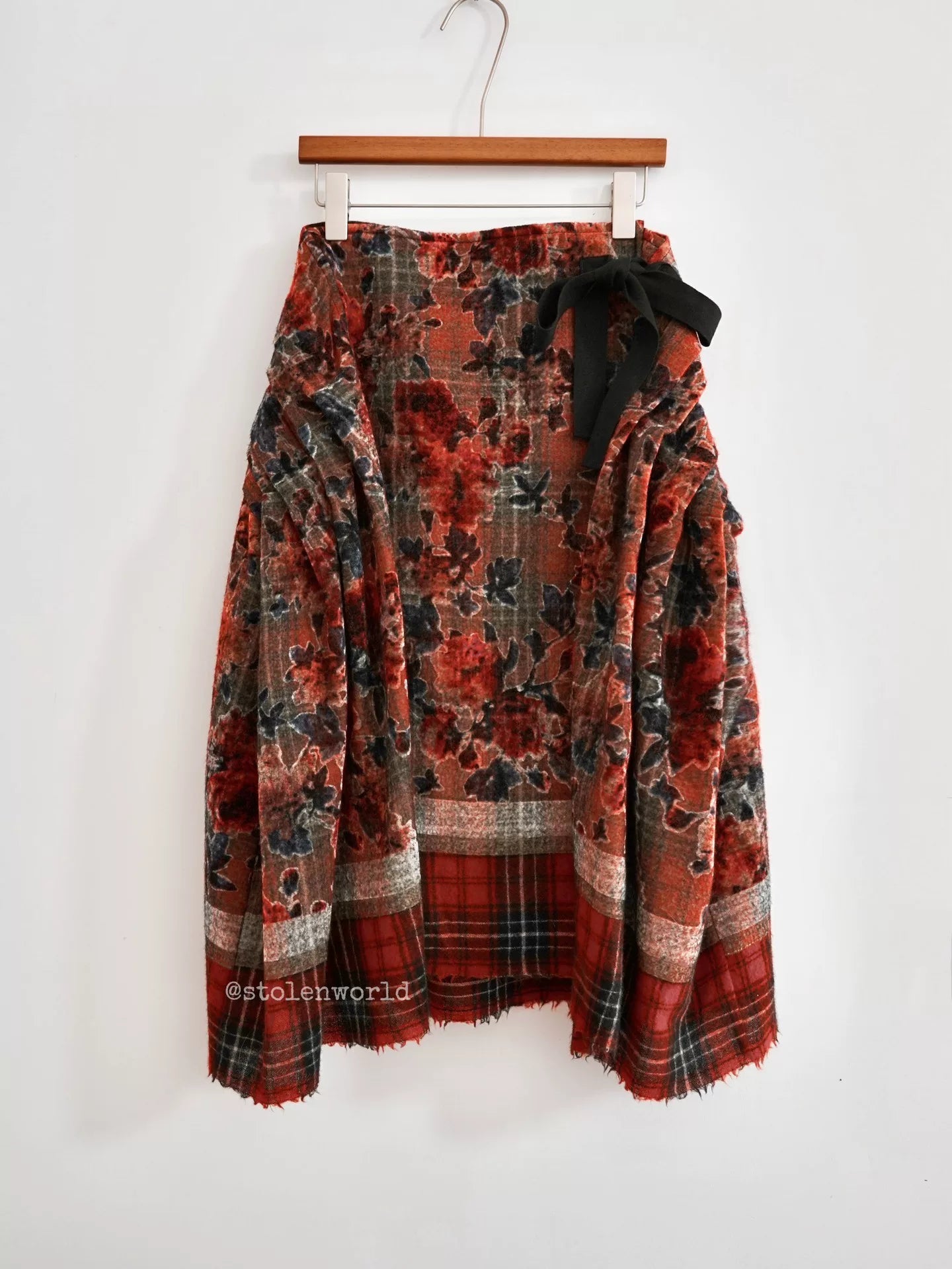 Comme Des Garcons 16AW Rose Bow Skirt - Devines