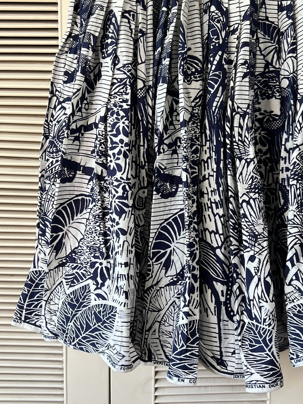 Dior Print Skirt