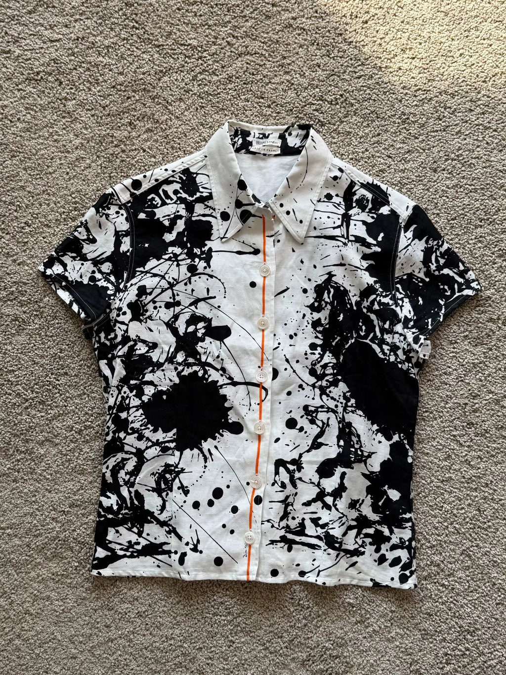 Maison Margiela S/S2004 Paint-Splatter Shirt