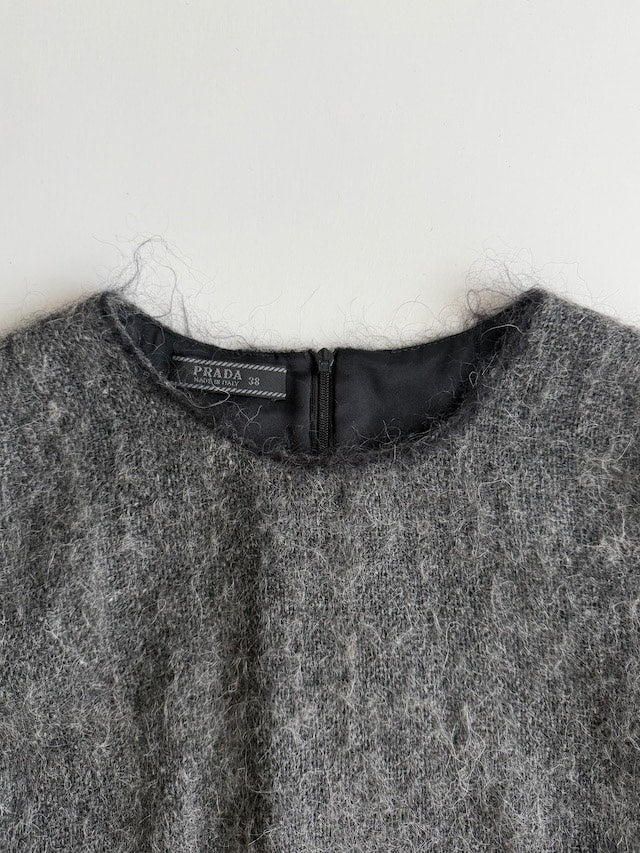 Prada AW98 Grey Wool Trousers