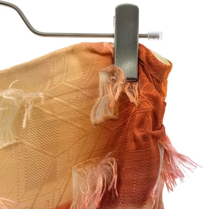 Dries Van Noten SS22 Jacquard Fringe Skirt