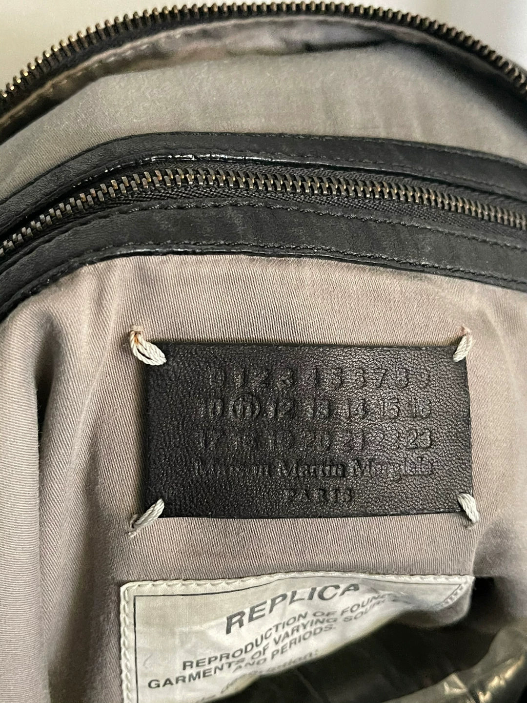Maison Martin Margiela Deconstructed Cowhide Shoulder Bag
