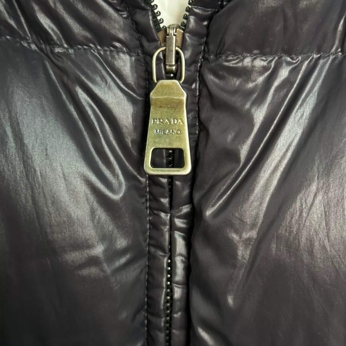 Prada Black Short Down Jacket