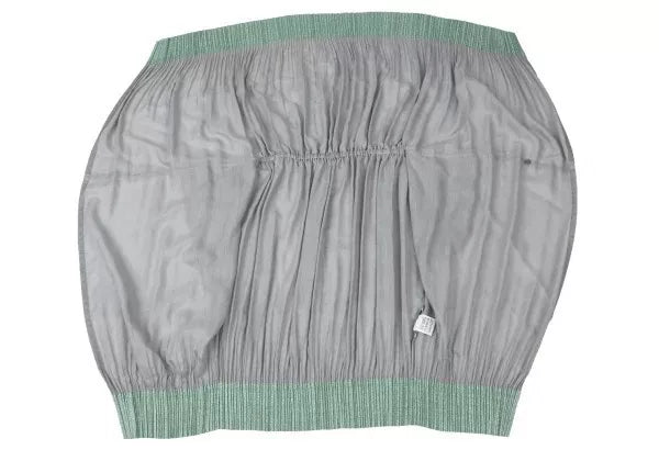 Issey Miyake Vintage Grey Pleated Top