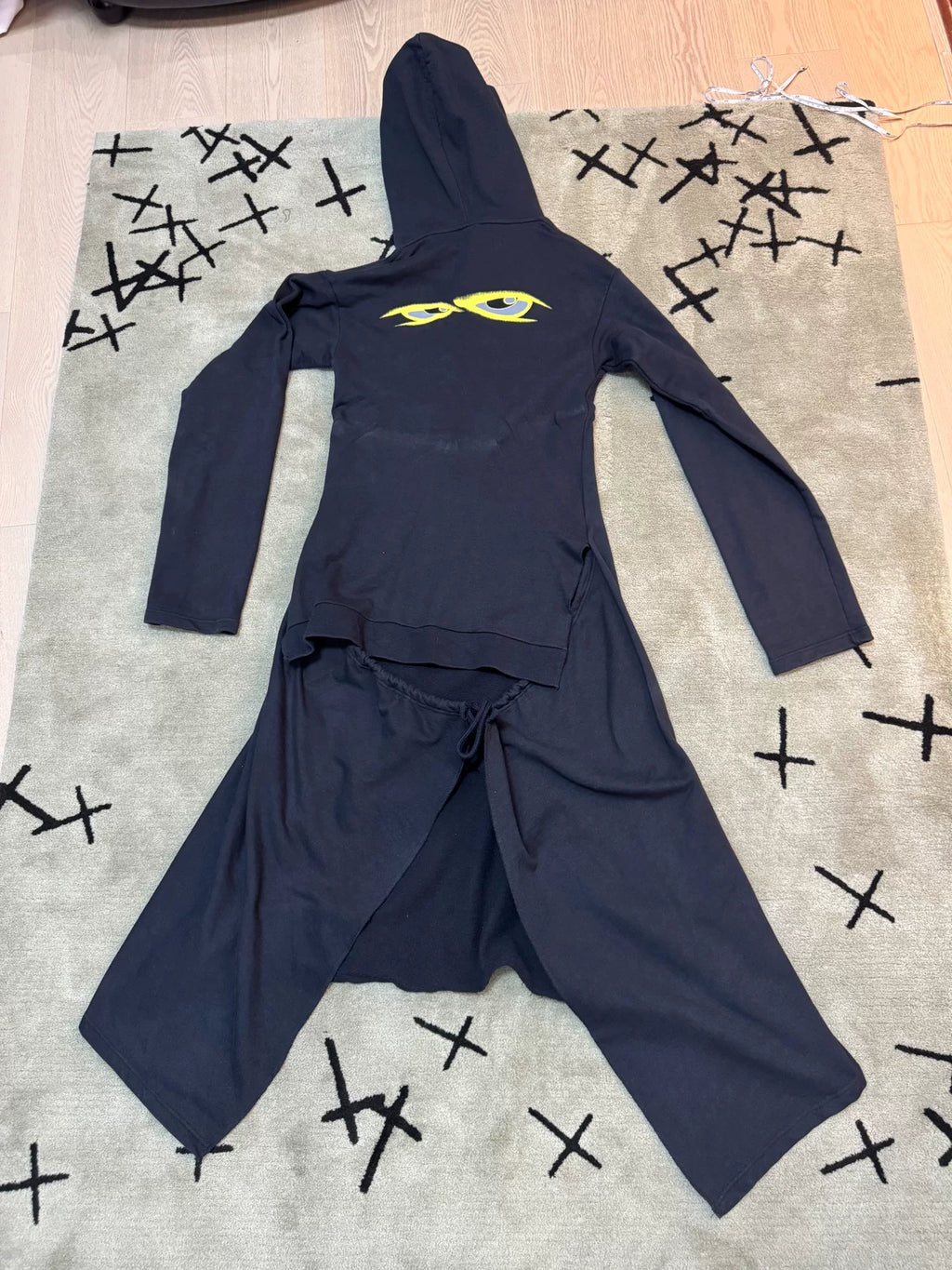 Vetements AW18 Patchwork Hooded Sweater