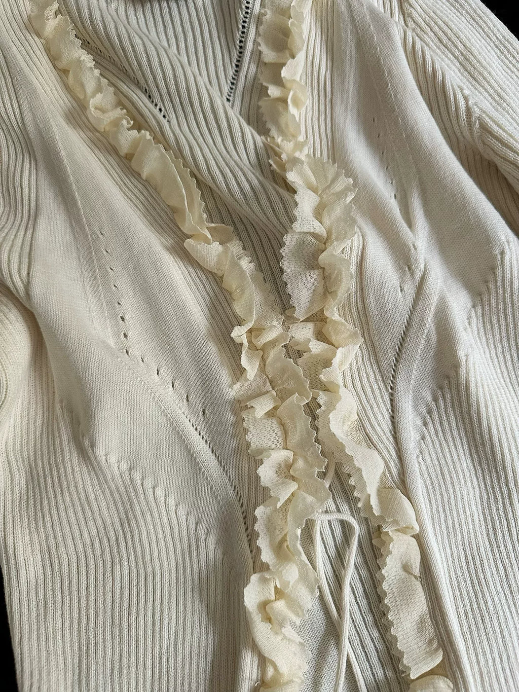 Jean Paul Gaultier Vintage Knit Cardigan Top