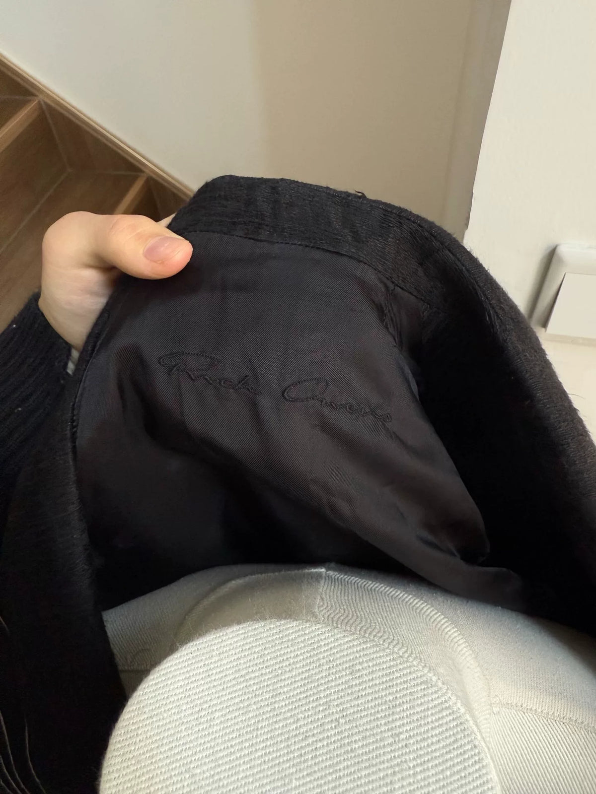 Rick Owens SS17 Ray Blazer Coat