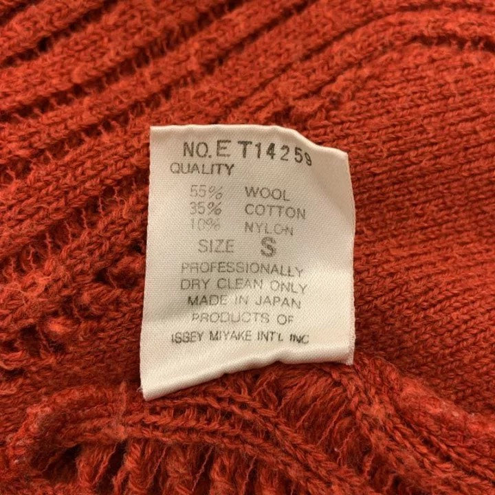 Issey Miyake 1980s Wool Blend Knit Sweater