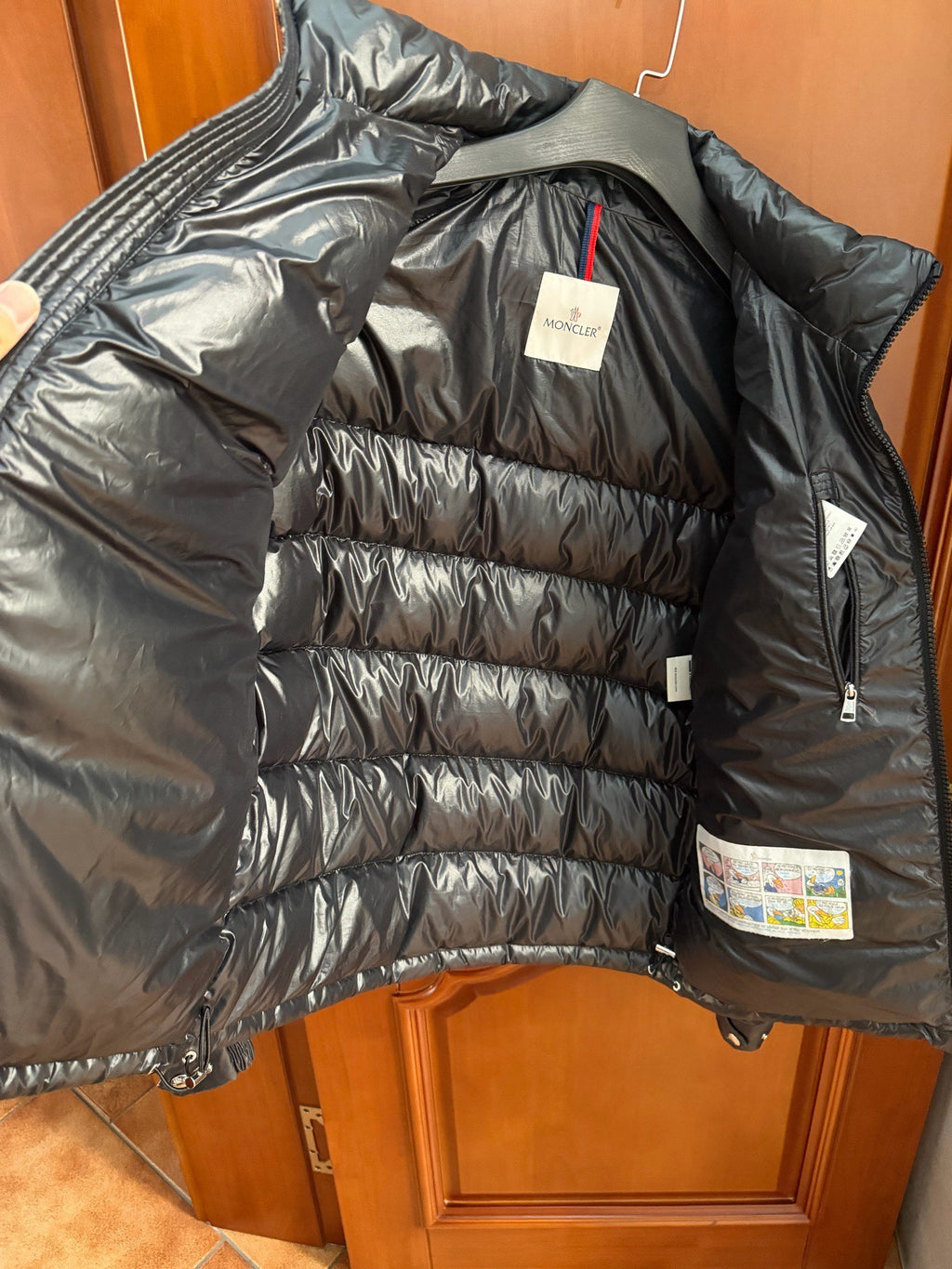 Moncler Bourne Black Down Jacket