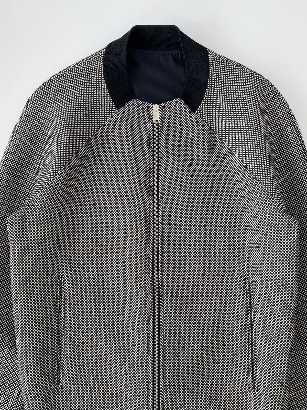 Balenciaga AW12 Wool Zip-Up Jacket
