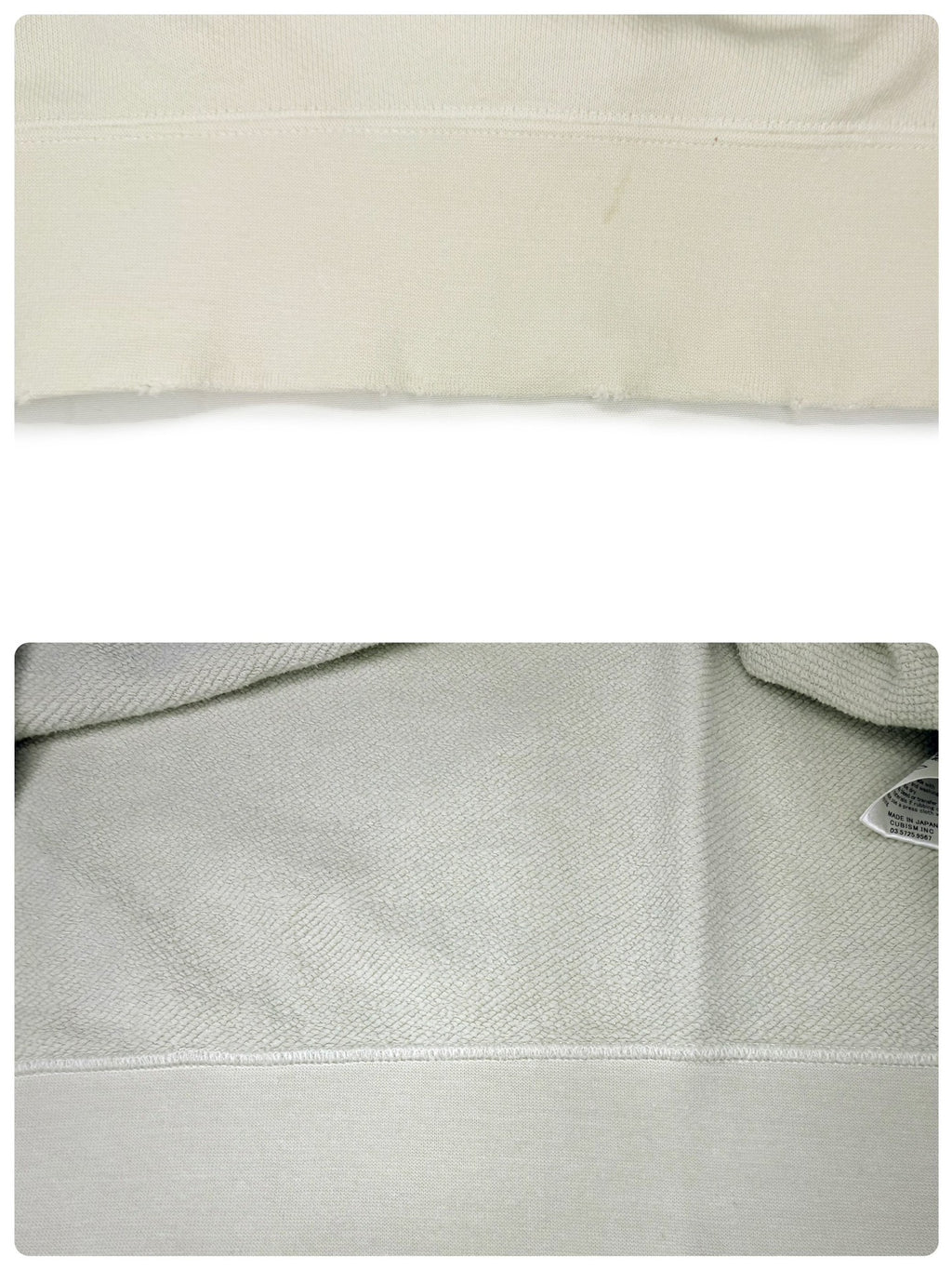 Visvim 22AW Contrary Dept Jumbo Sb Sweat 4/7 Sleeve Sweatshirt