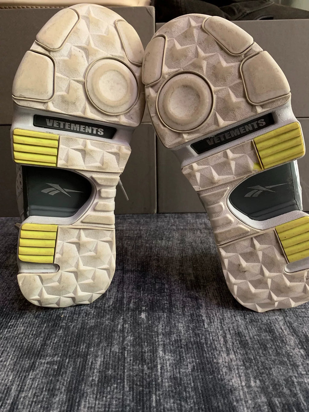 Vetements Reebok Runway Studded Shoes