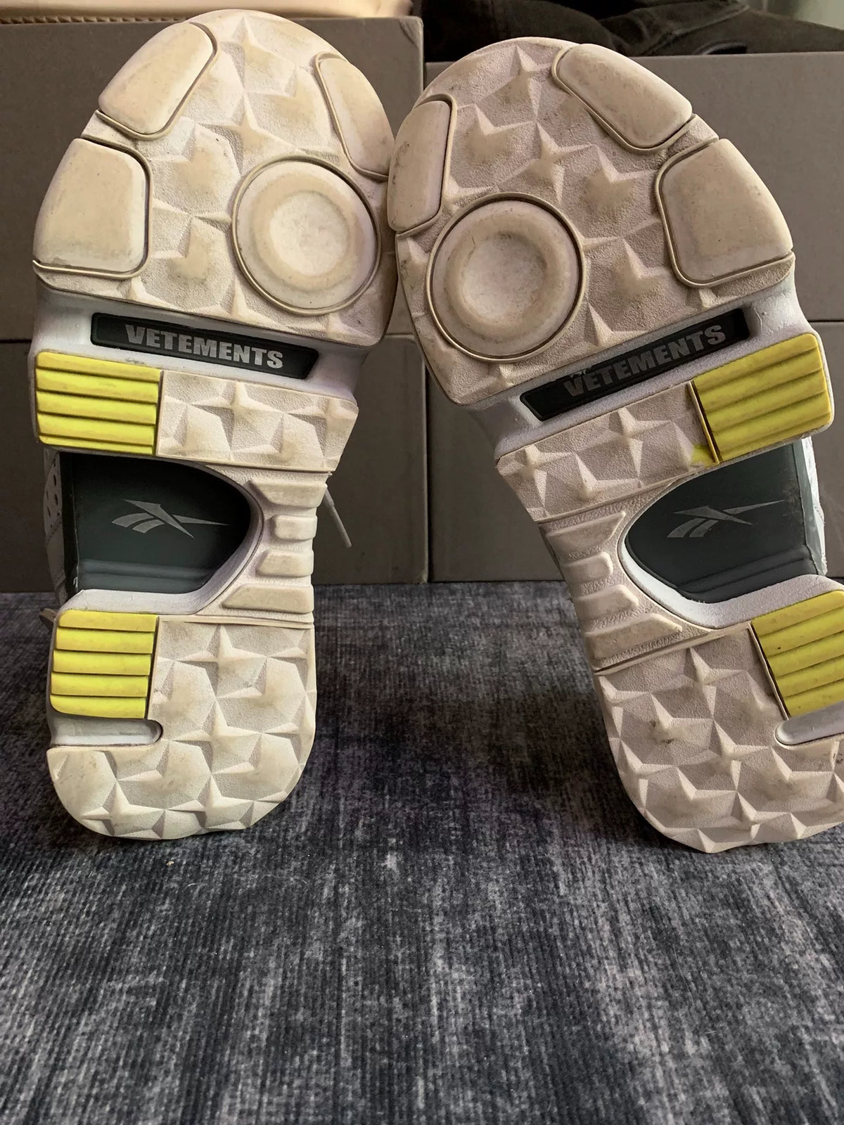 Vetements Reebok Runway Studded Shoes