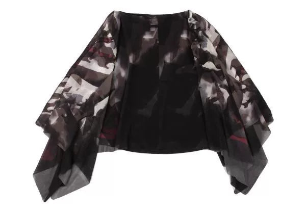 Jean Paul Gaultier Vintage Pattern Mesh Skirt