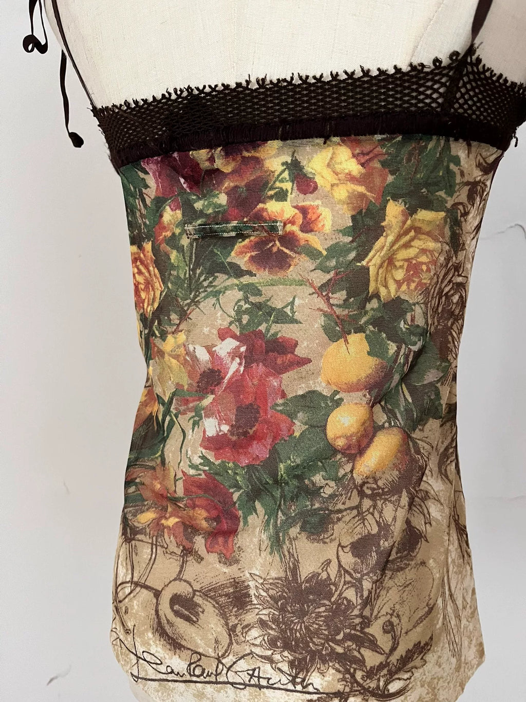 Jean Paul Gaultier Fruit Mesh Top
