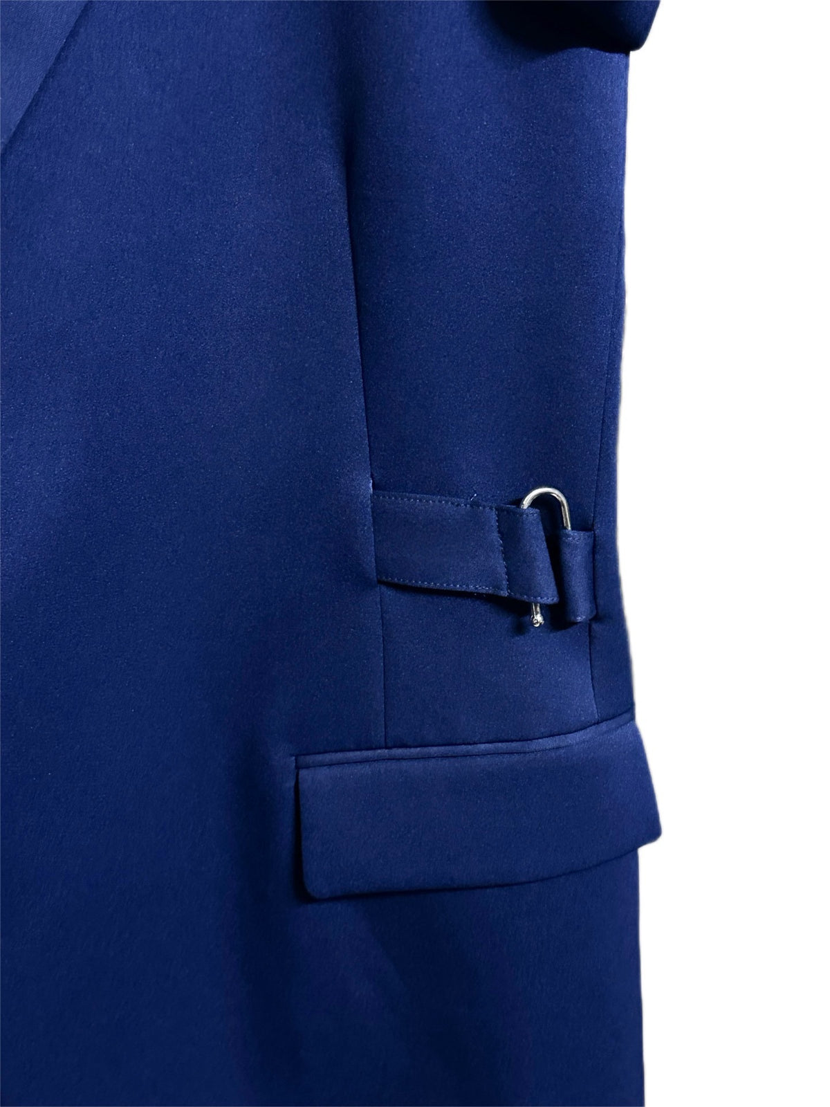 Maison Margiela 20SS Lace-Up Blue Jacket