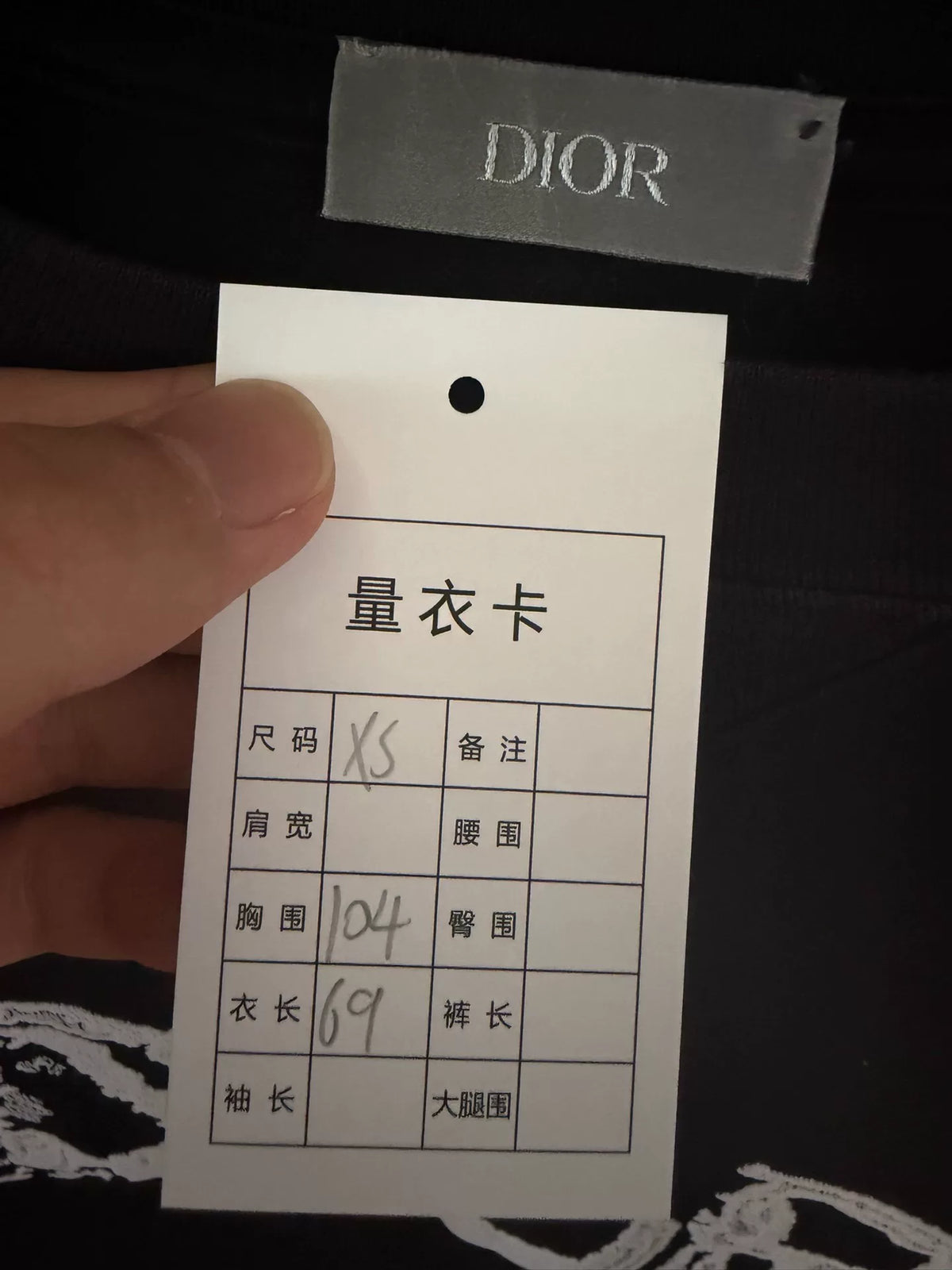 Dior Peter Doig Black Short Sleeve Top